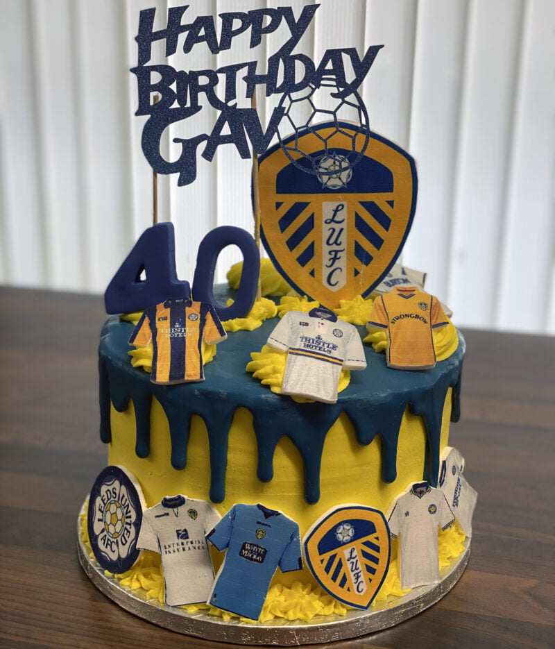 Leeds United Birthday Cakes – Leeds Cakes – Crafted Cake House ...